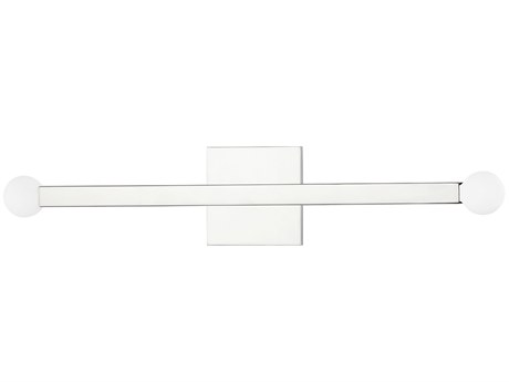 Mitzi Dona 2-Light Polished Nickel Wall Sconce