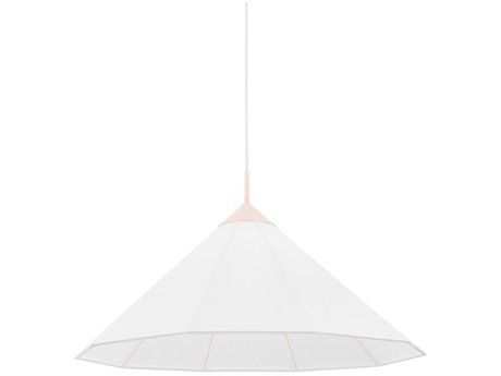 Mitzi Gloria 1-Light Blush White Pendant