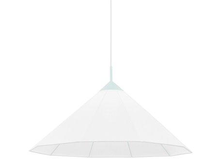 Mitzi Gloria 1-Light Robins Egg Blue White Pendant