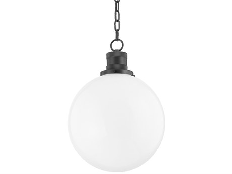 Mitzi Beverly 1-Light Old Bronze Glass Globe Pendant