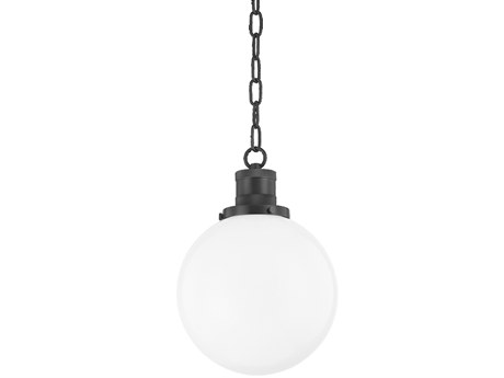 Mitzi Beverly 1-Light Old Bronze Glass Globe Mini Pendant
