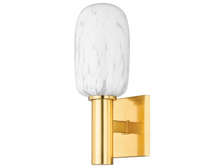 Mitzi 1-Light Aged Brass Wall Sconce