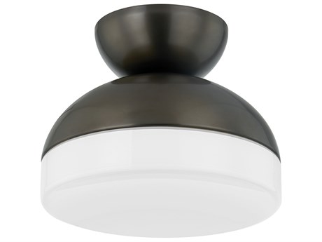 Mitzi Rue 1-Light True Bronze Flush Mount