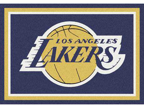 Milliken NBA Team Spirit Los Angeles Lakers Rectangular Rug 