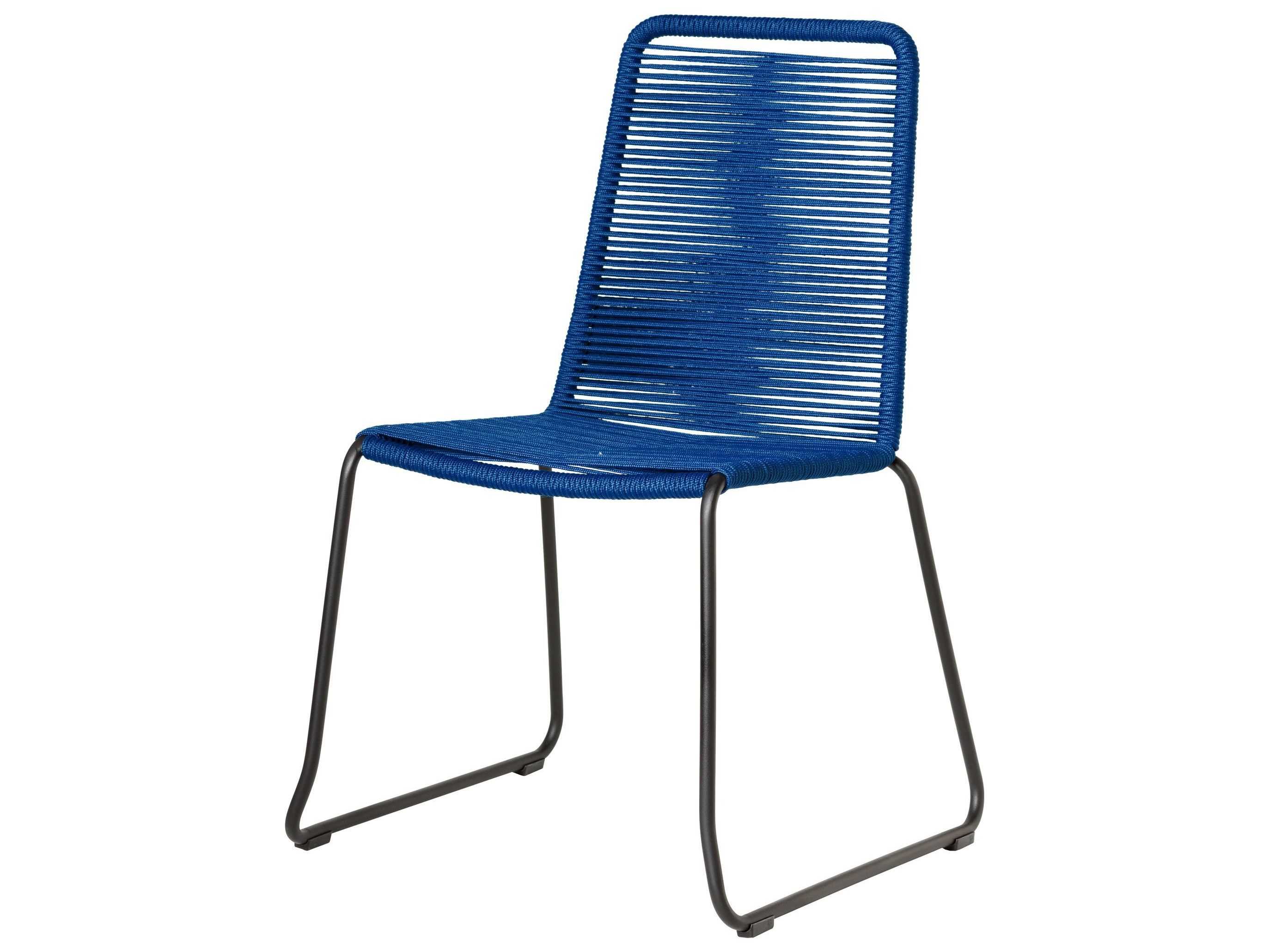 blue wicker dining chairs