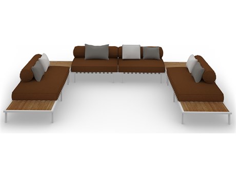 MamaGreen Albatross 316 Stainless Steel Sectional Lounge Set