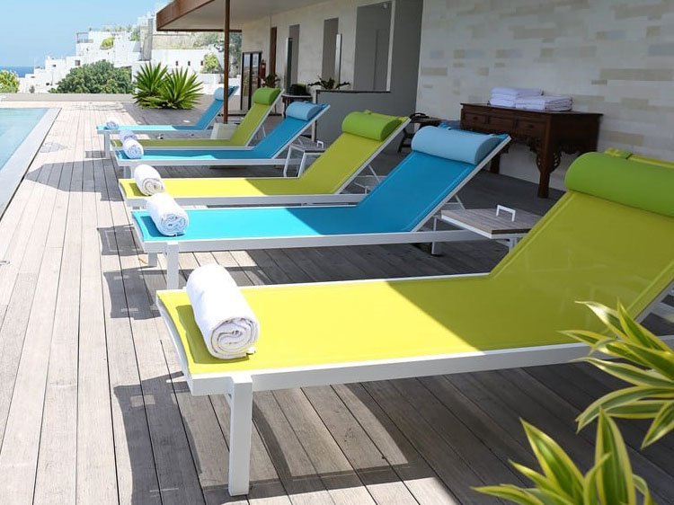 MamaGreen Allux Aluminum Outdoor Patio Lounge Set