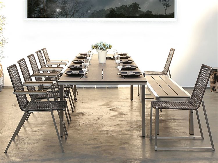 MamaGreen Baia Stainless Steel Dining Set