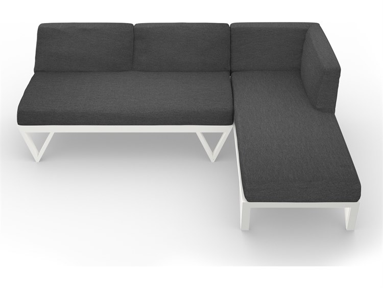 MamaGreen Bondi Belle Aluminum Sectional Patio Lounge Set 9