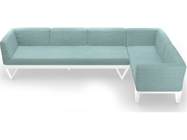 MamaGreen Bondi Belle Aluminum Sectional Patio Lounge Set 5
