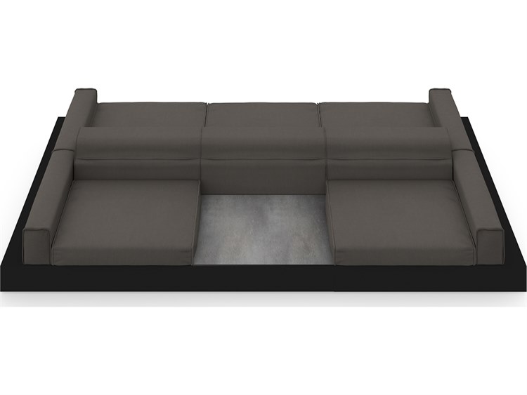 MamaGreen Boulevard Aluminum Double Sided Patio Lounge Set 10