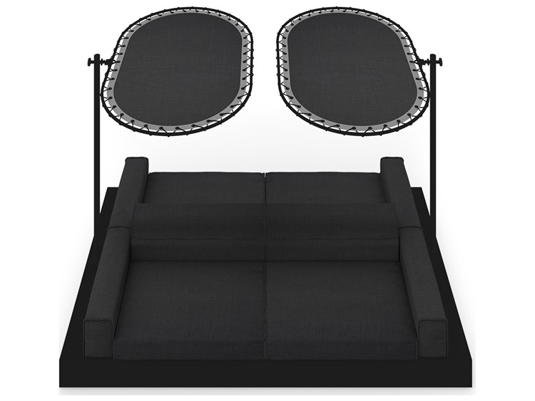MamaGreen Boulevard Aluminum Double Sided Patio Lounge Set 6