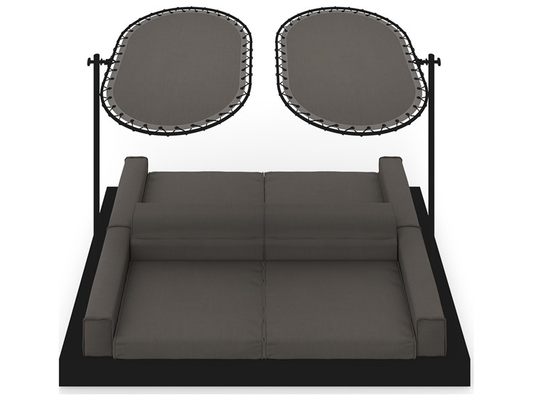 MamaGreen Boulevard Aluminum Double Sided Patio Lounge Set 7