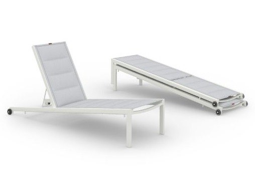MamaGreen Bondi Sling Aluminum Padded Sling Chaise Lounge