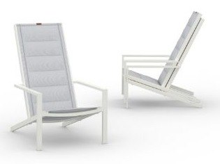 MamaGreen Bondi Sling Aluminum Padded Sling Adirondack Chair
