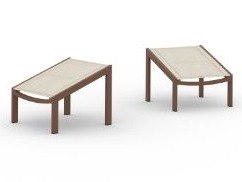 MamaGreen Bondi Aluminum Padded Sling Tall Adirondack Footrest