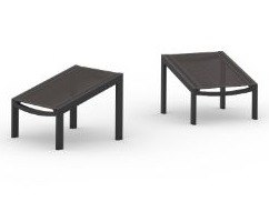 MamaGreen Bondi Aluminum Full Sling Tall Adirondack Footrest