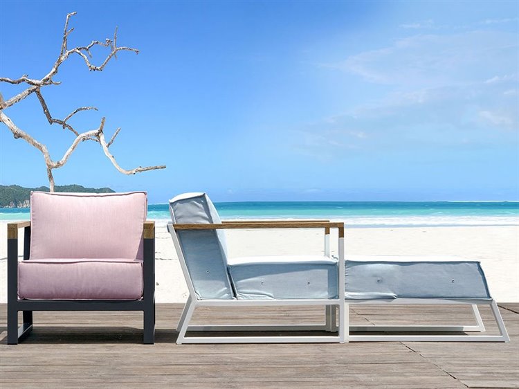MamaGreen Bondi Beau Aluminum Outdoor Patio Lounge Set