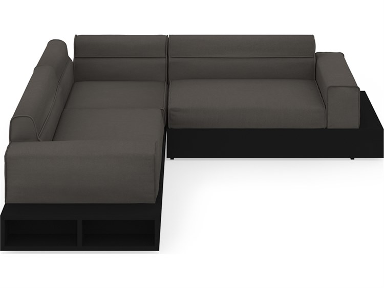 MamaGreen Boulevard Aluminum Sectional Lounge Set