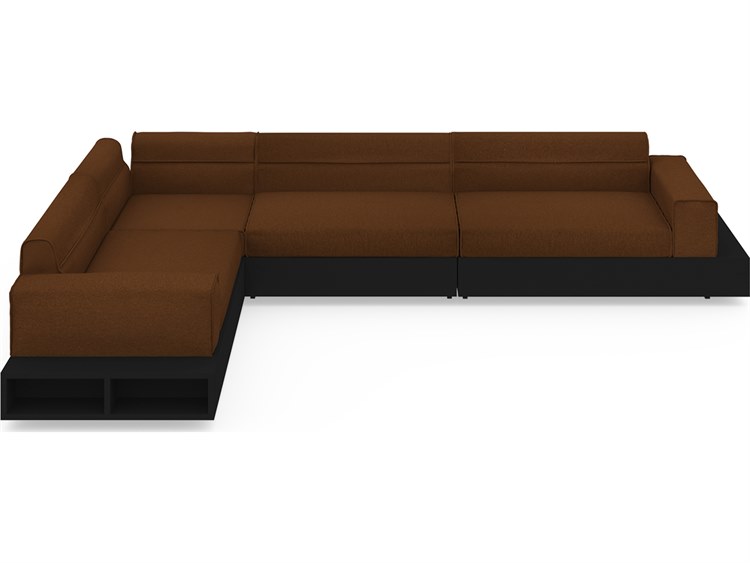 MamaGreen Boulevard Aluminum Sectional Outdoor Lounge Set 8