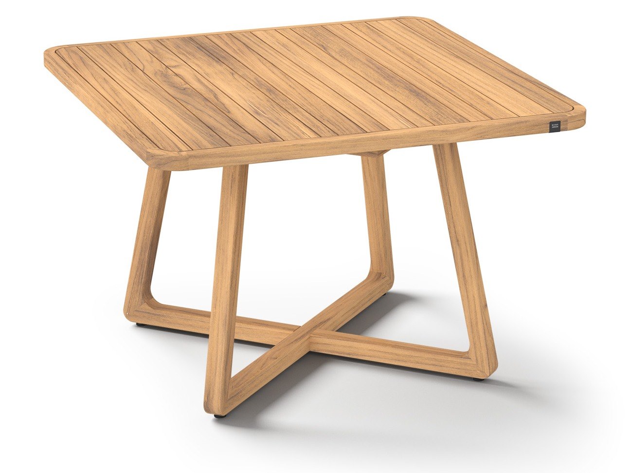 MamaGreen Estate Teak Square Bistro Table