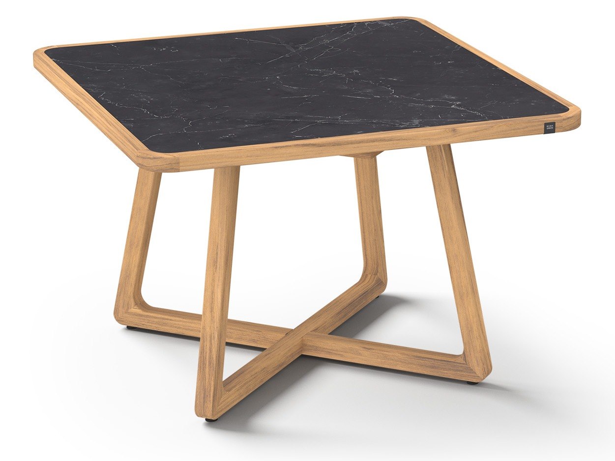 MamaGreen Estate Teak Counter Square HPL Top Bistro Table