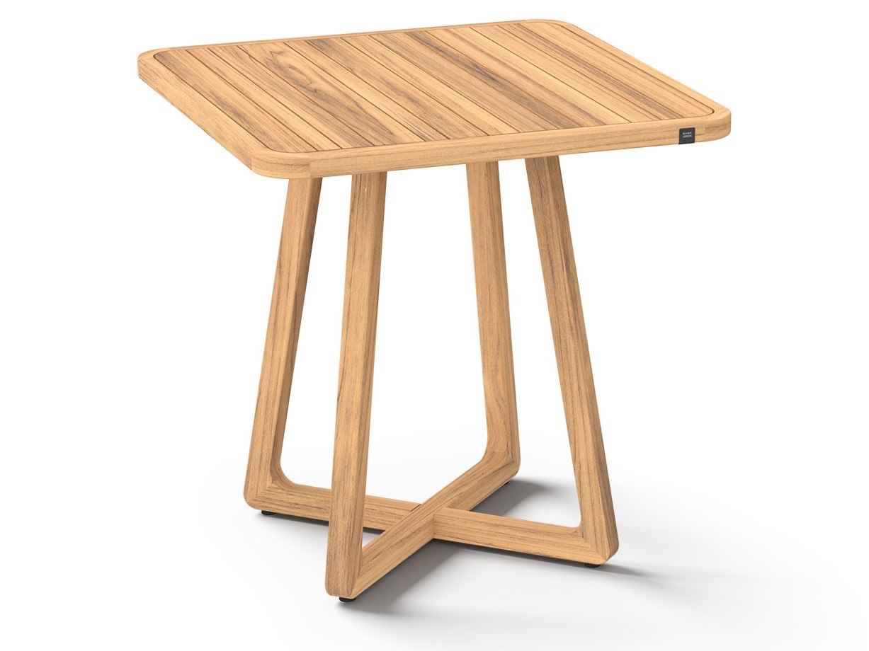 MamaGreen Estate Teak Square Counter Table