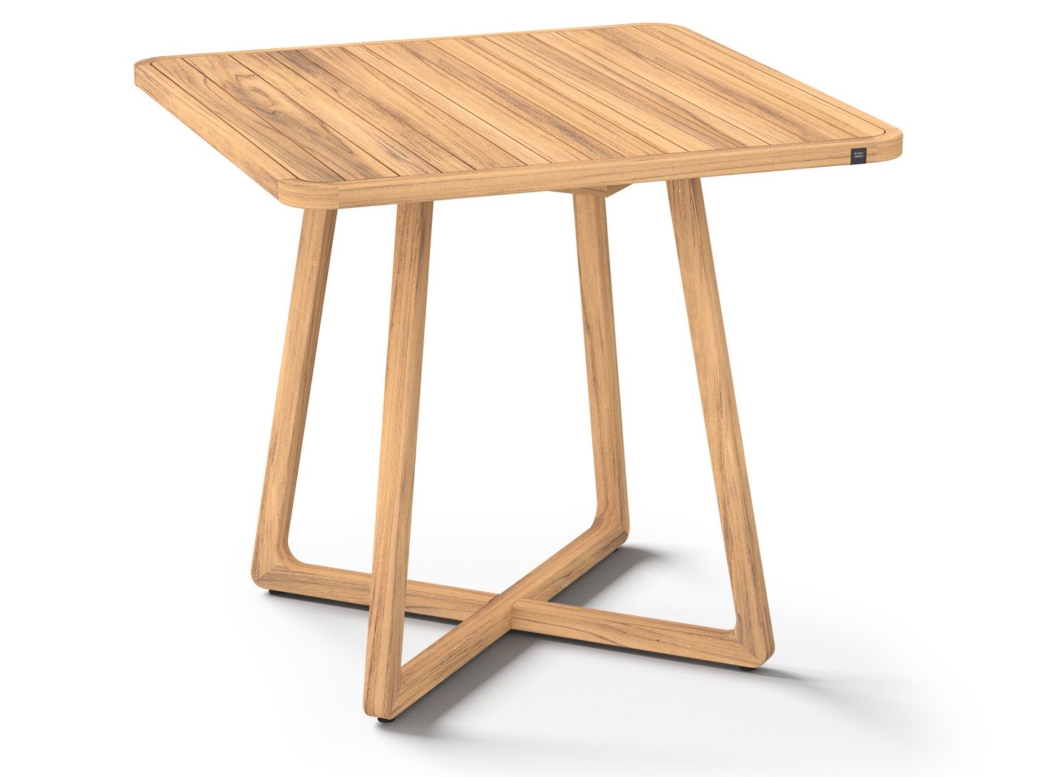 MamaGreen Estate Teak Square Bar Table