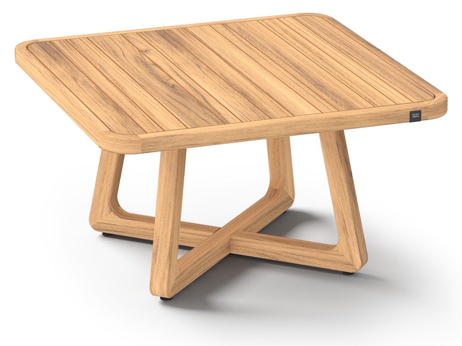 MamaGreen Estate Teak Square Coffee Table