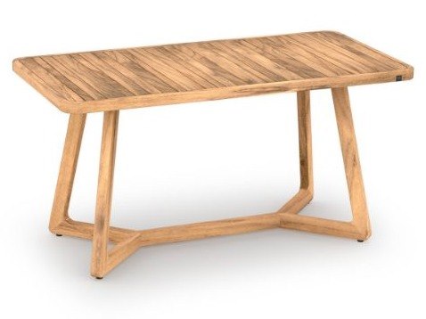 MamaGreen Estate Teak Rectangular Counter Table