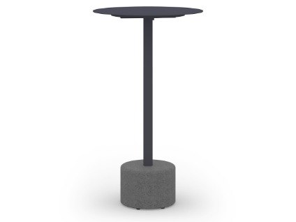 MamaGreen Glyph Aluminum Stone Round Bar Table