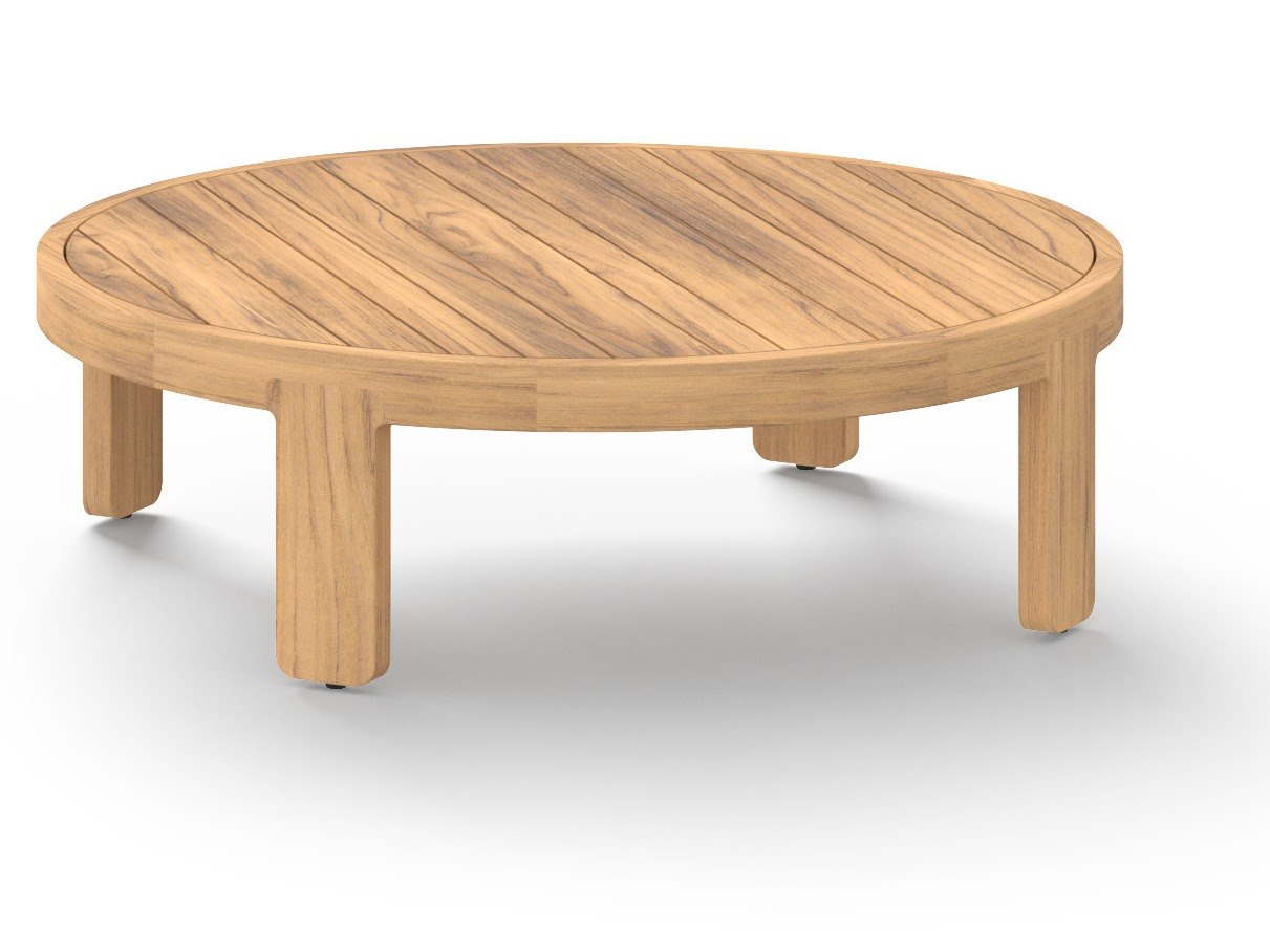 MamaGreen Hacienda Teak Large Round Coffee Table