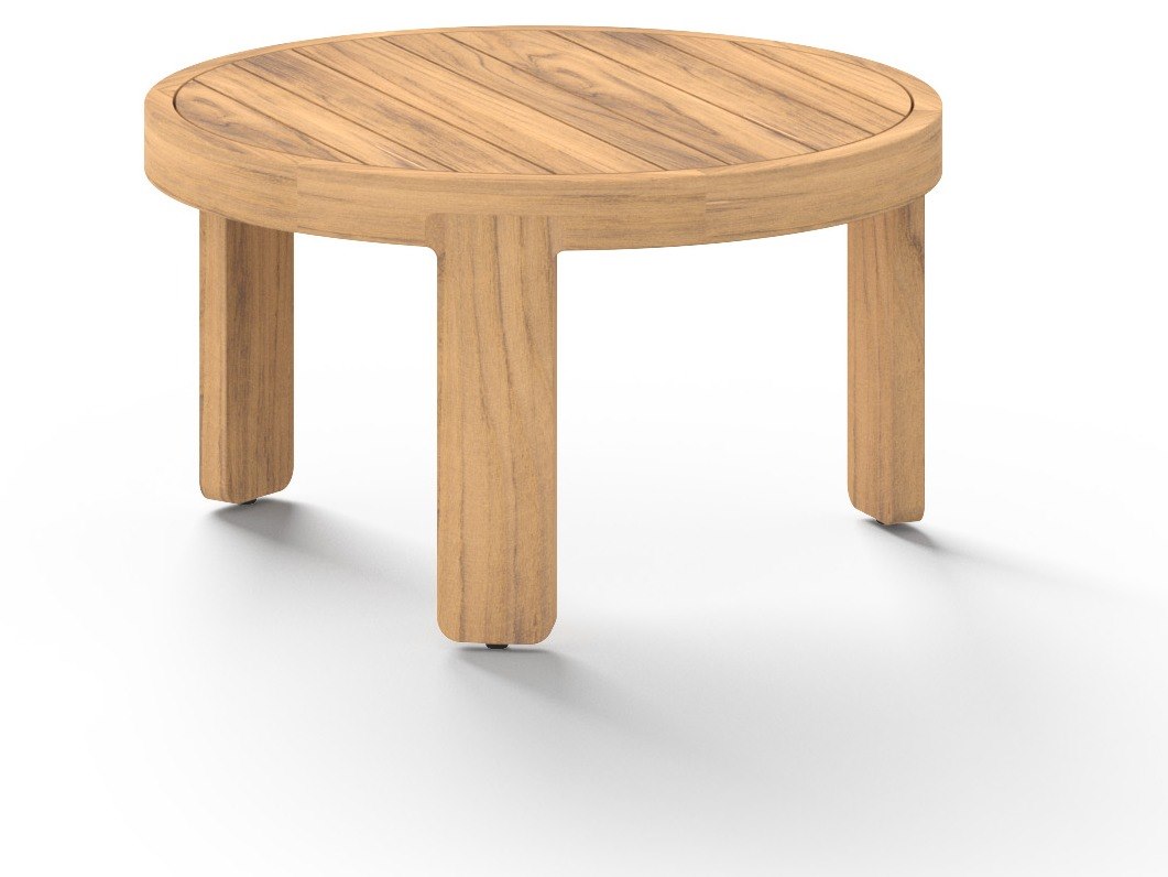 MamaGreen Hacienda Teak Small Round Large Coffee Table