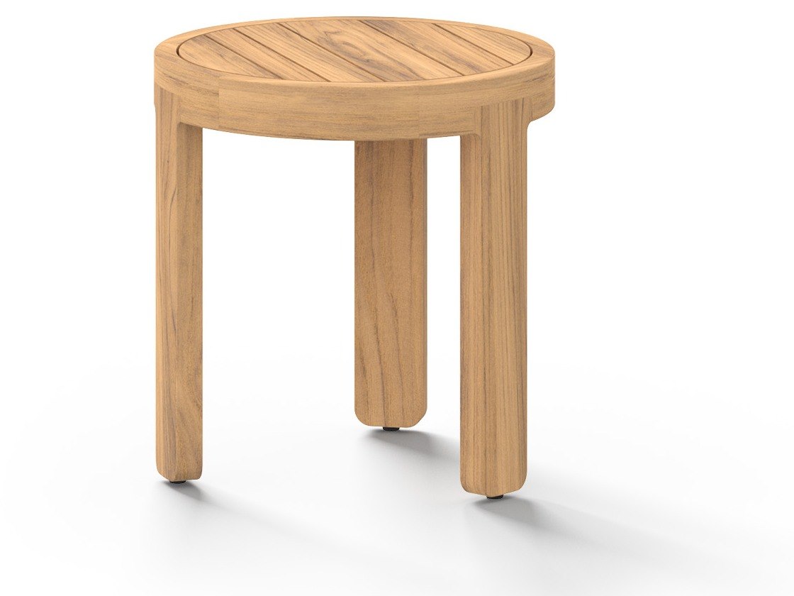 MamaGreen Hacienda Teak Round End Table