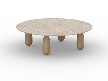 Mamagreen Lorenzo Drop 43" Round Low Table