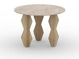 Mamagreen Lorenzo Prism 24" Round Coffee Table