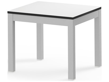 MamaGreen Ekka Aluminum 15'' Square Small End Table