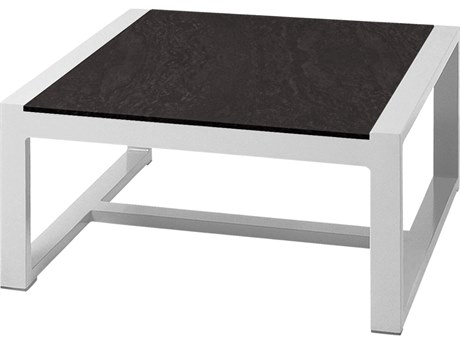 MamaGreen Mono Aluminum 28'' Square End Table