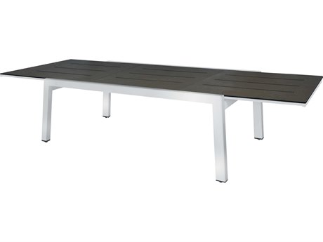 MamaGreen Baia Stainless Steel 67-110''W x 39''D Rectangular Dining Table