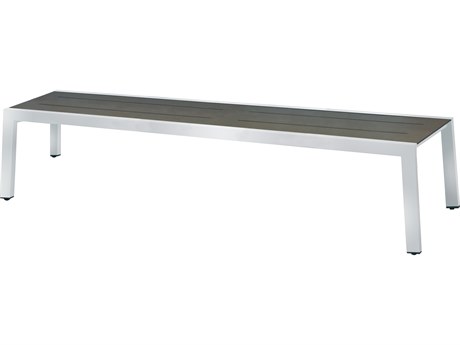 MamaGreen Baia Stainless Steel Resin 80.5'' Bench