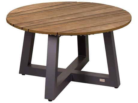 MamaGreen Mono Aluminum 27'' Round Chat Table