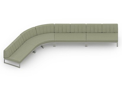 MamaGreen Munia Naya Aluminum 135 Angle Circular Lounge Set 13