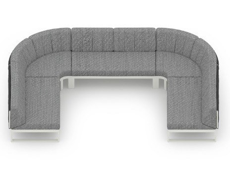 MamaGreen Munia Naya Aluminum U-Shape Lounge Set 1