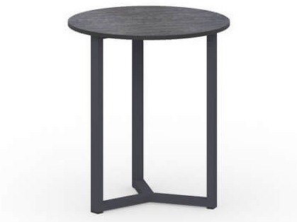MamaGreen Munia Aluminum Round HPL Top Side Table