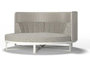MamaGreen Munia Mo Aluminum Cushion High Back Island Lounge Bed
