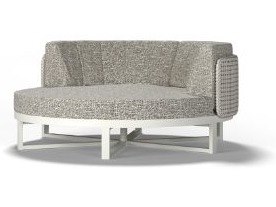 MamaGreen Munia Mo Aluminum Cushion Island Lounge Bed