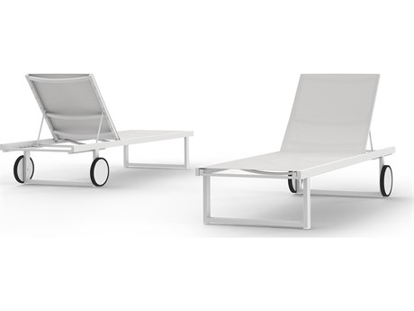 MamaGreen Allux Sling Aluminum Chaise Lounge