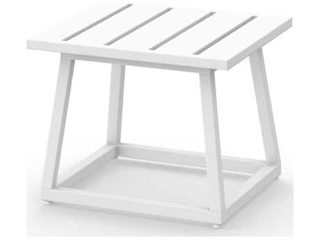 MamaGreen Allux Aluminum 21'' Square Medium End Table