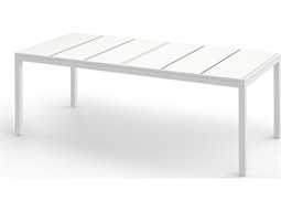 MamaGreen Allux Aluminum 86''W x 39''D Rectangular Dining Table