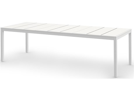 MamaGreen Allux Aluminum 106''W x 39''D Rectangular Dining Table